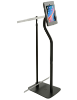 Adjustable iPad Stand with Banner Hanger