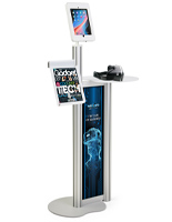 Custom replacement graphics for IPDTBL2G iPad floor stand printed double-sided