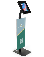 Custom Branded iPad Security Kiosk for Trade Shows