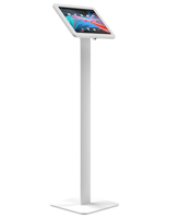 Floor standing Microsoft Surface tablet holder with white colorway
