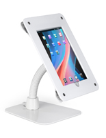 White wall/counter mount iPad frame