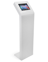 White floor stand for tablet 9.7" iPad and Galaxy Tab devices