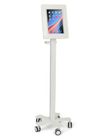 Tablet mount medical rolling cart with cable management