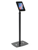 iPad Pro freestanding floor kiosk in black