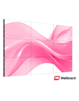 3x3 video wall with Wallboard video wall software bundle