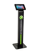 Magnetic graphics for navigator series tablet floor stands with full color artwork 