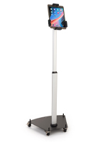 Rolling iPad stand with multiple device compatibility