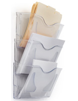 Clear Wall File Folder for Letter & Legal Size Papers