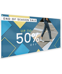 Hanging banners for businesses and events