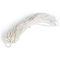 50’ white nylon sign rope made with flexible material