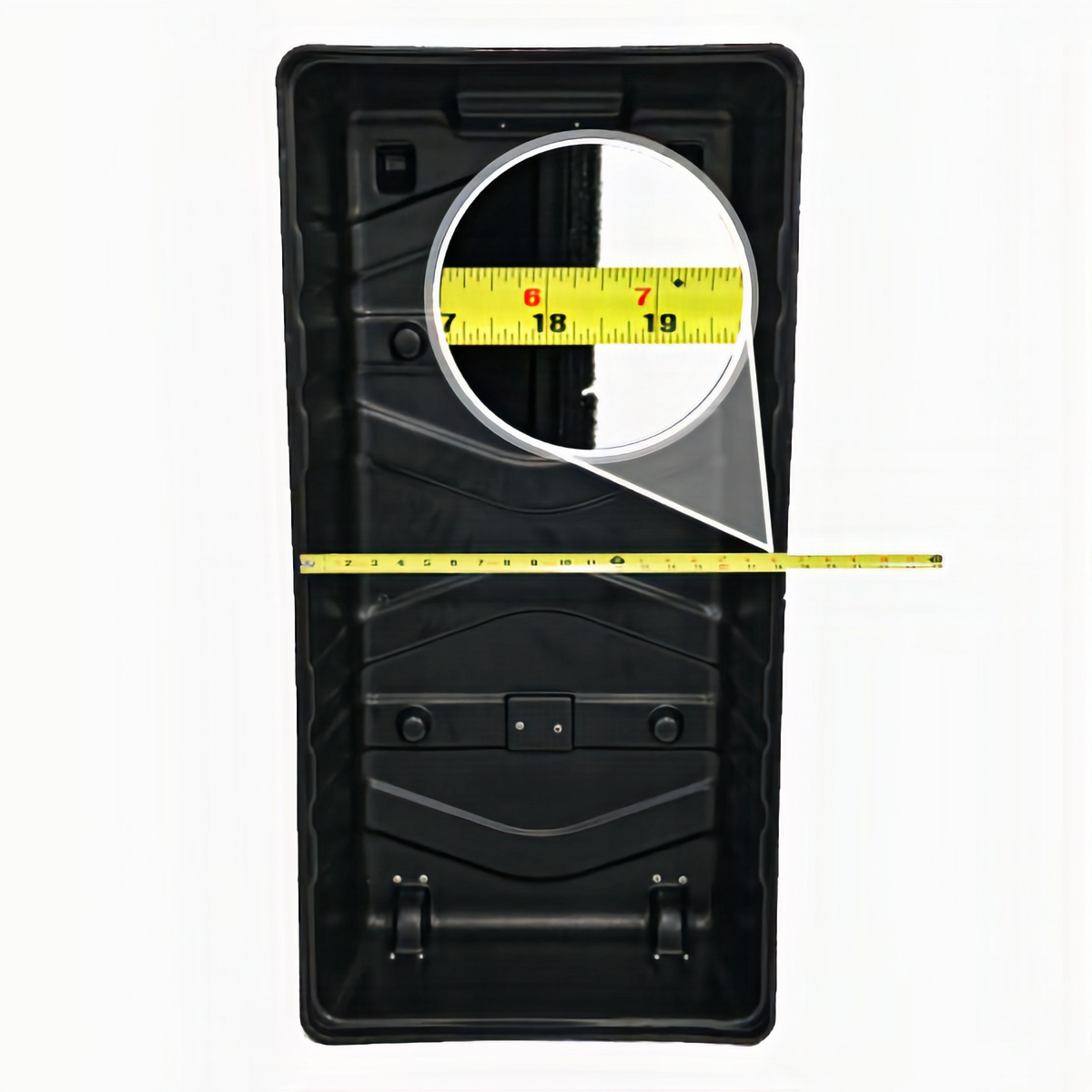 Smart Case Podium Shipping Container with Wheels for Trade Show Exhibits - Black - Image 10