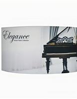 Elegance fabric table top banner stand