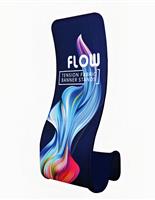 Flow custom printed tension fabric banner stand