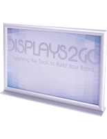 17 x 11 Stand Up Sign Holder with Frame