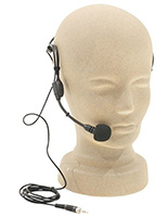 Headworn microphone for Anchor Audio systems with cardioid polar pattern