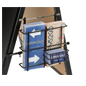 Literature Pocket For A-Frame Sign, Adjustable Divider, Acrylic Card Slot - Black