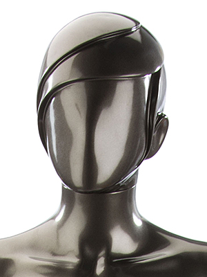 Abstract mannequin with stylized heads