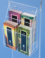 acrylic brochure rack