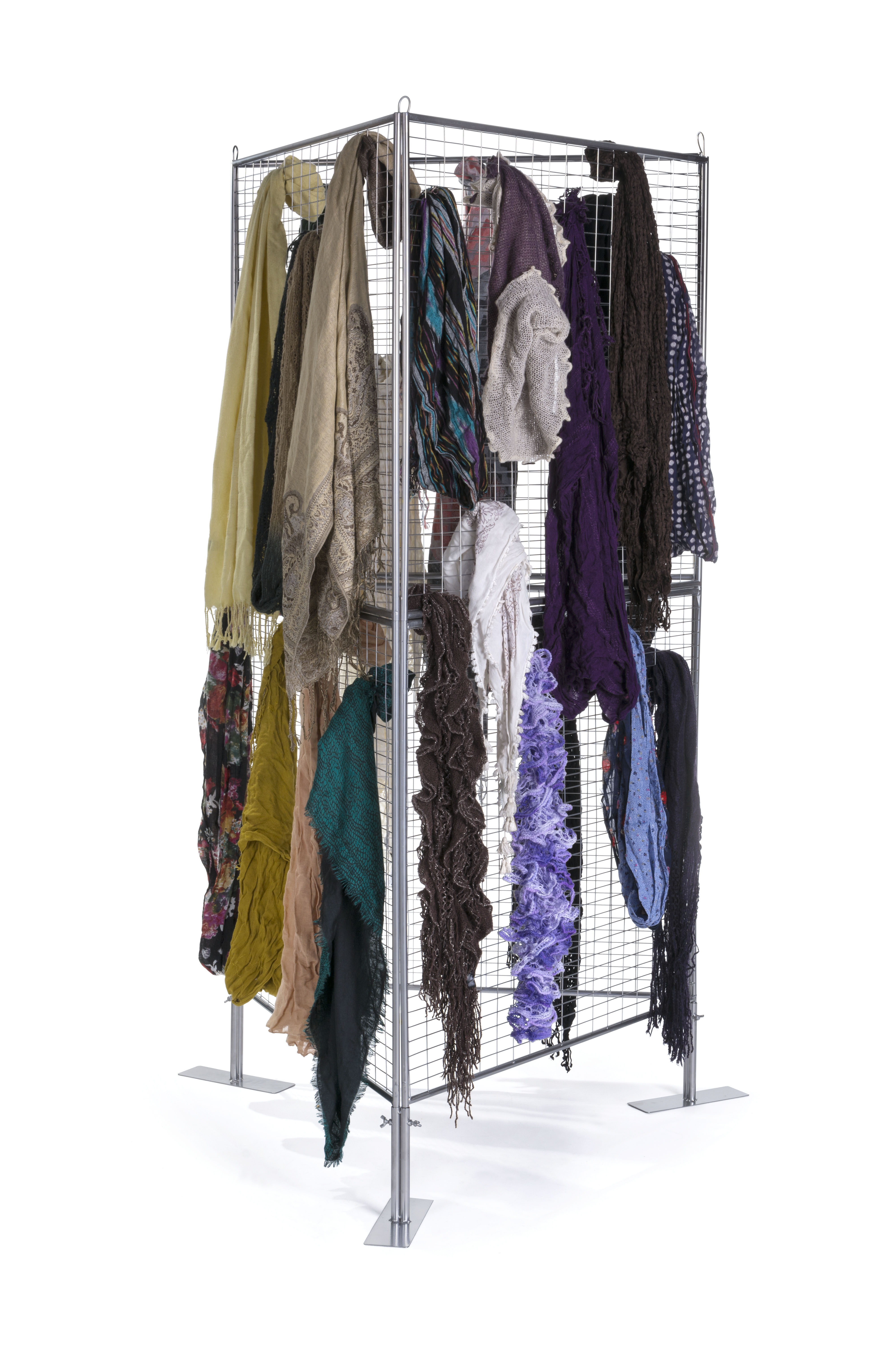 Wire Art Display Panels | 2” x 1” Mesh Gridwall Pattern | Displays2Go