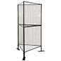 Art Display Grid, Triangle-Shaped, (6) 3' x 3' Panels, Iron Mesh - Black - Image 7