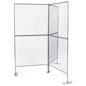 Art Display Grid, Y-Shaped, (6) 3' x 3' Panels, Iron Mesh - Silver - Image 9