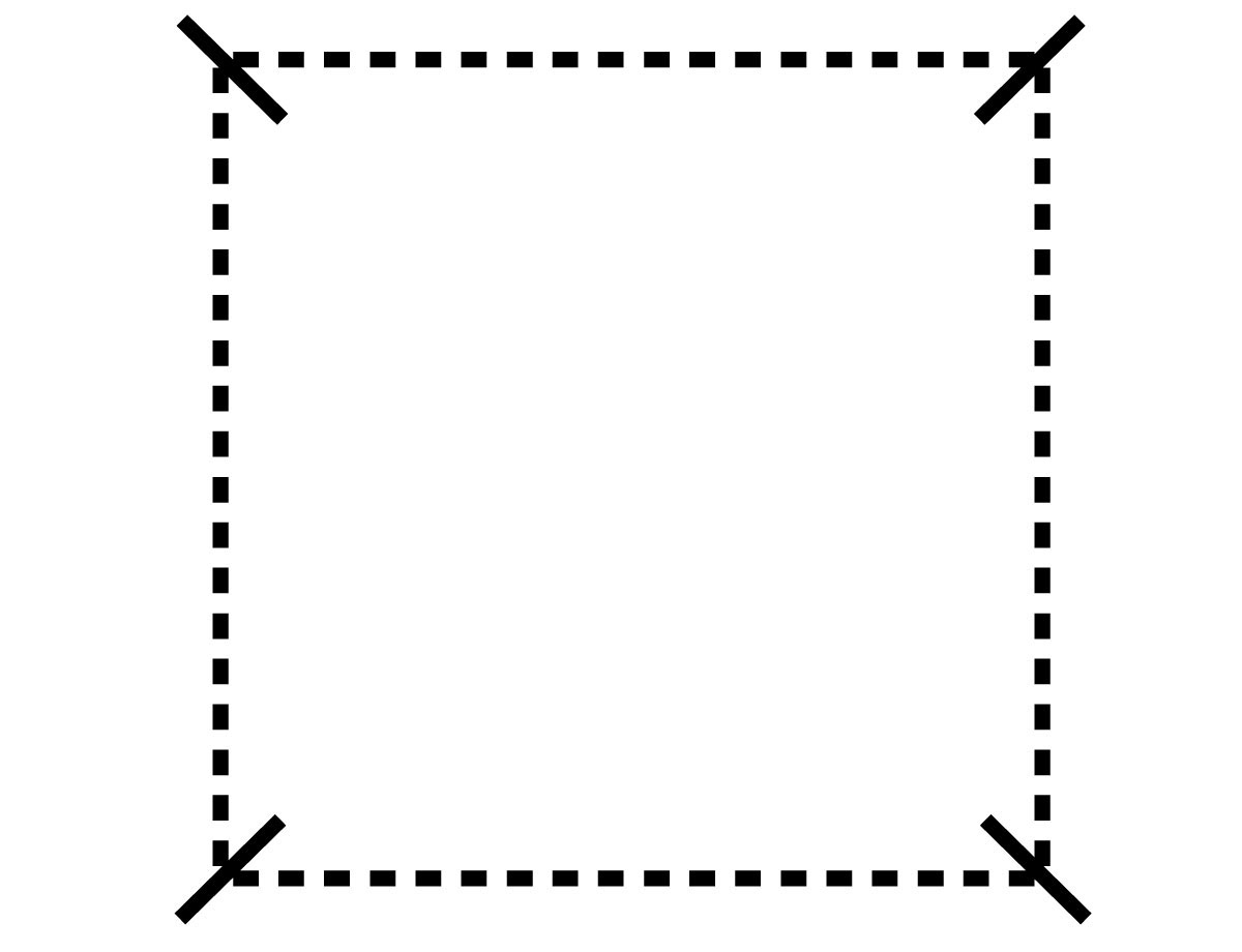 Art Display Grid, Square-Shaped, 4-Sided, (8) 3' x 3' Panels, Iron Mesh - Silver - Image 6
