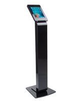 Black 10.5 lockable ADA compliant iPad kiosk