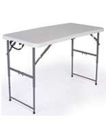 Folding Table with Adjustable Height