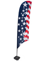 Patriotic Swooper Flag