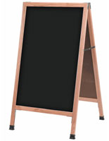 Exhibitor Blackboard Easel Advertising base Filled Sand Water 70x100 cm 
