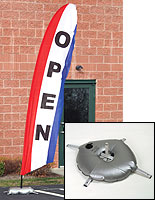 open flags
