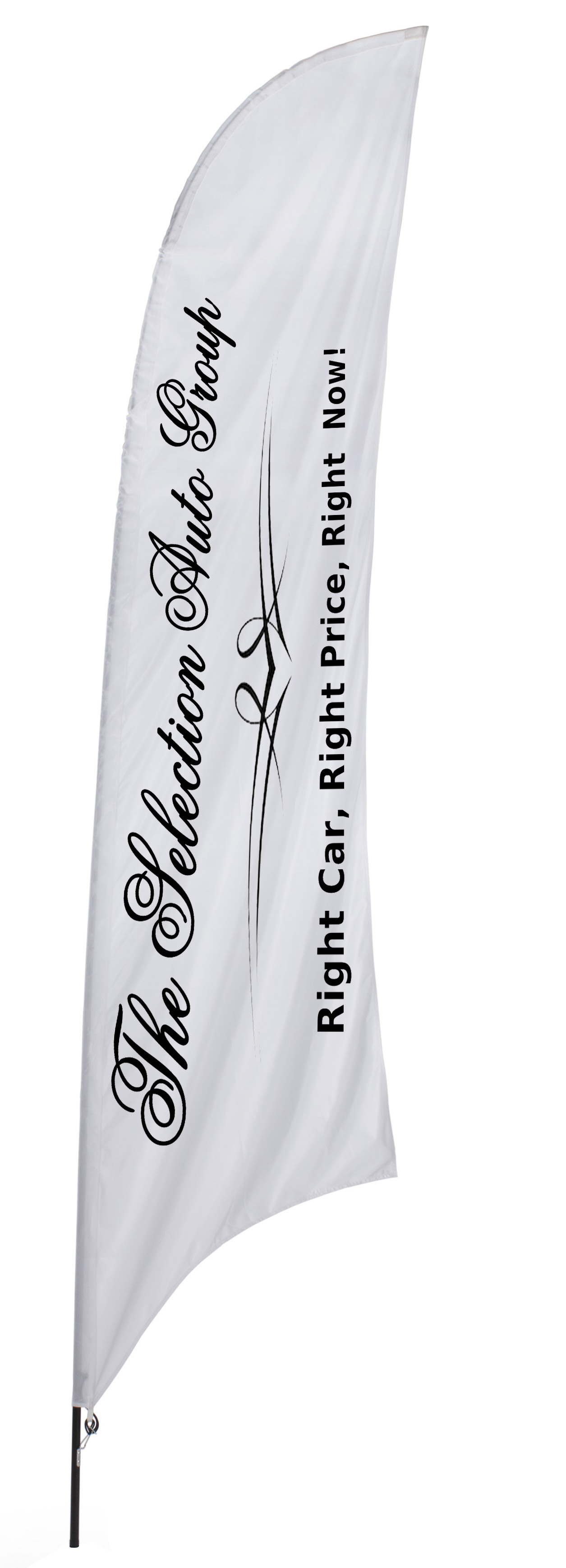 Promo Flag Metal Ground Spike Included Displays2go