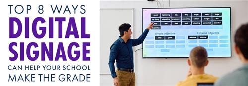 utilizing digital signage to enhance learning in universities