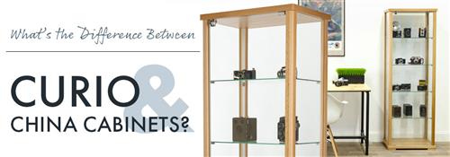 What is the Difference Between China and Curio Cabinets