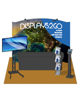 10 x 10 Trade Show Booth Kit, Steel