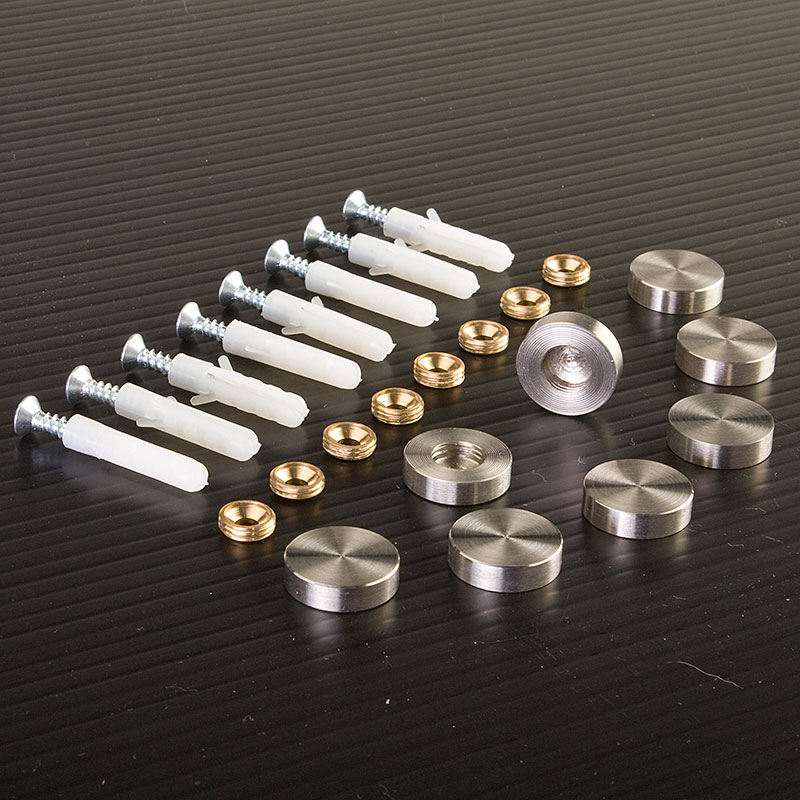 Screw covers installation: components