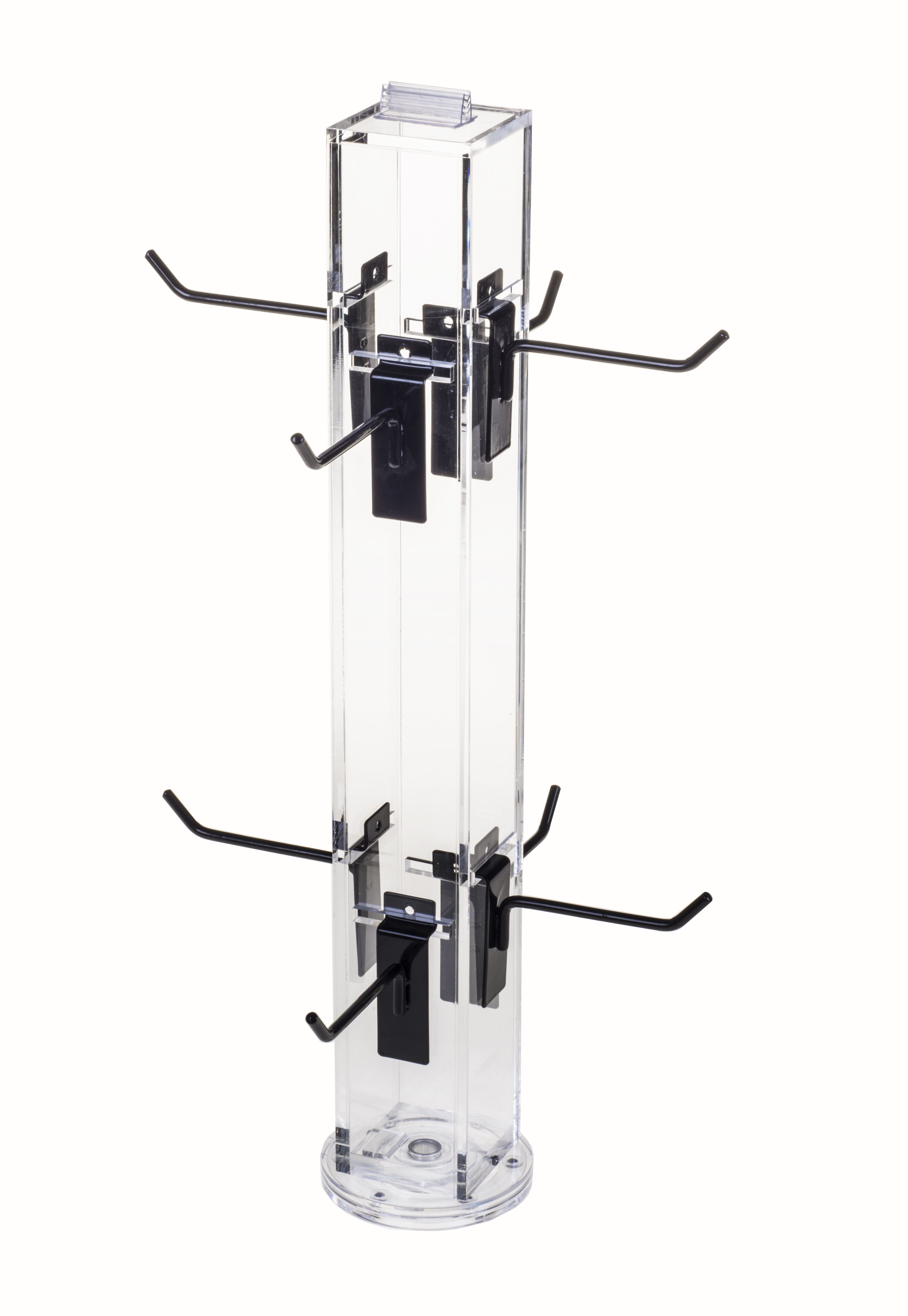 Spinner Rack Signage Counter Spinner Rack with 4