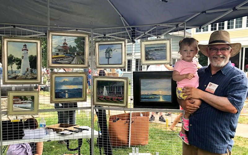 Art Show Displays  Grid Display Systems, Easels, and Print Racks