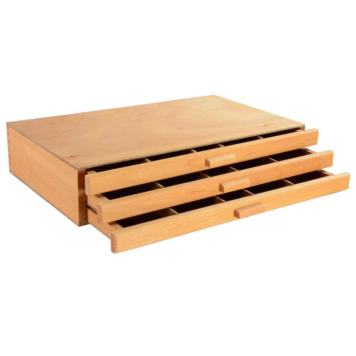 Wood Art Supply Box 