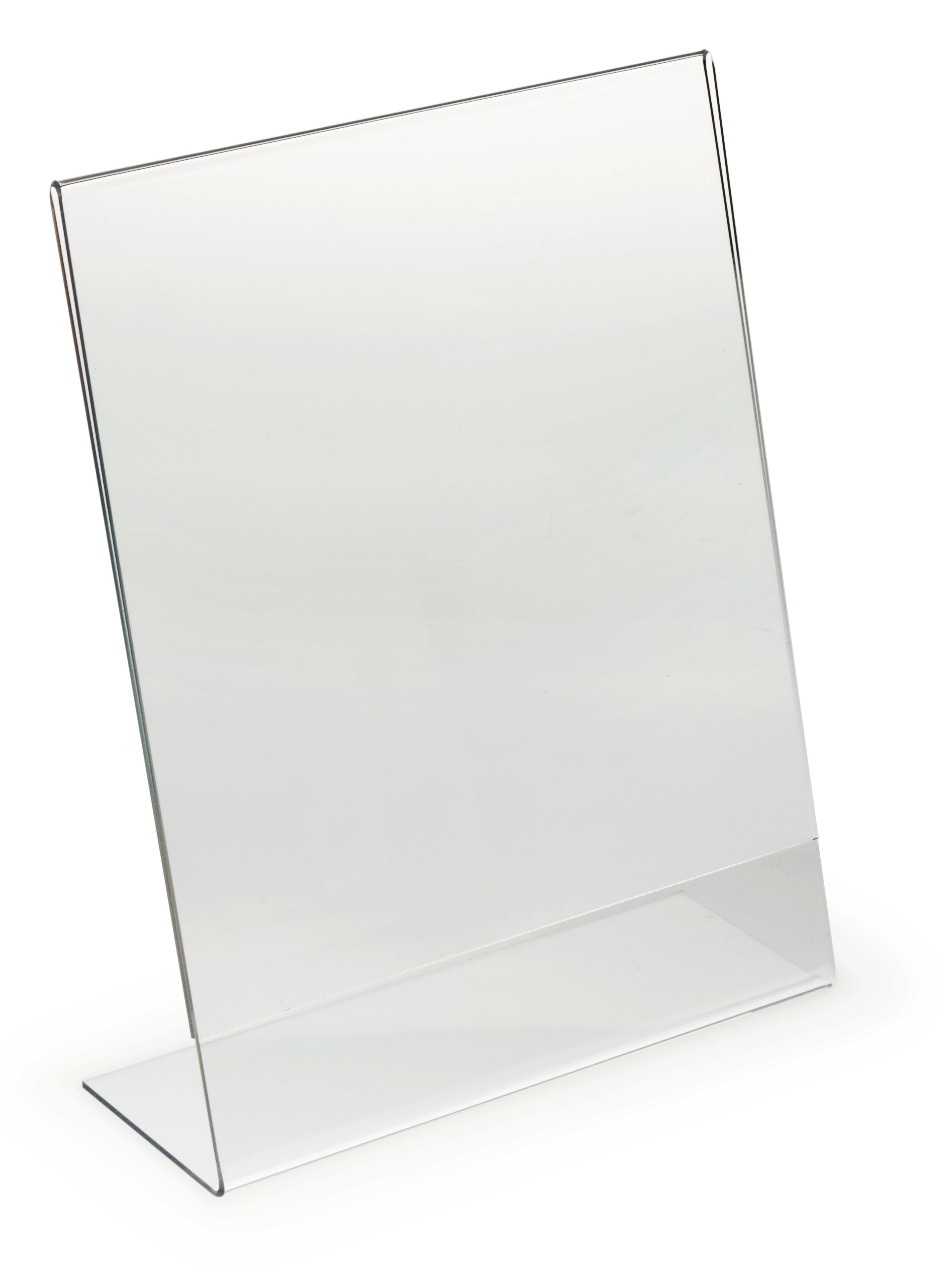 8.5 x 11 LED-Lit Acrylic Sign Frame Stand – Braeside Displays