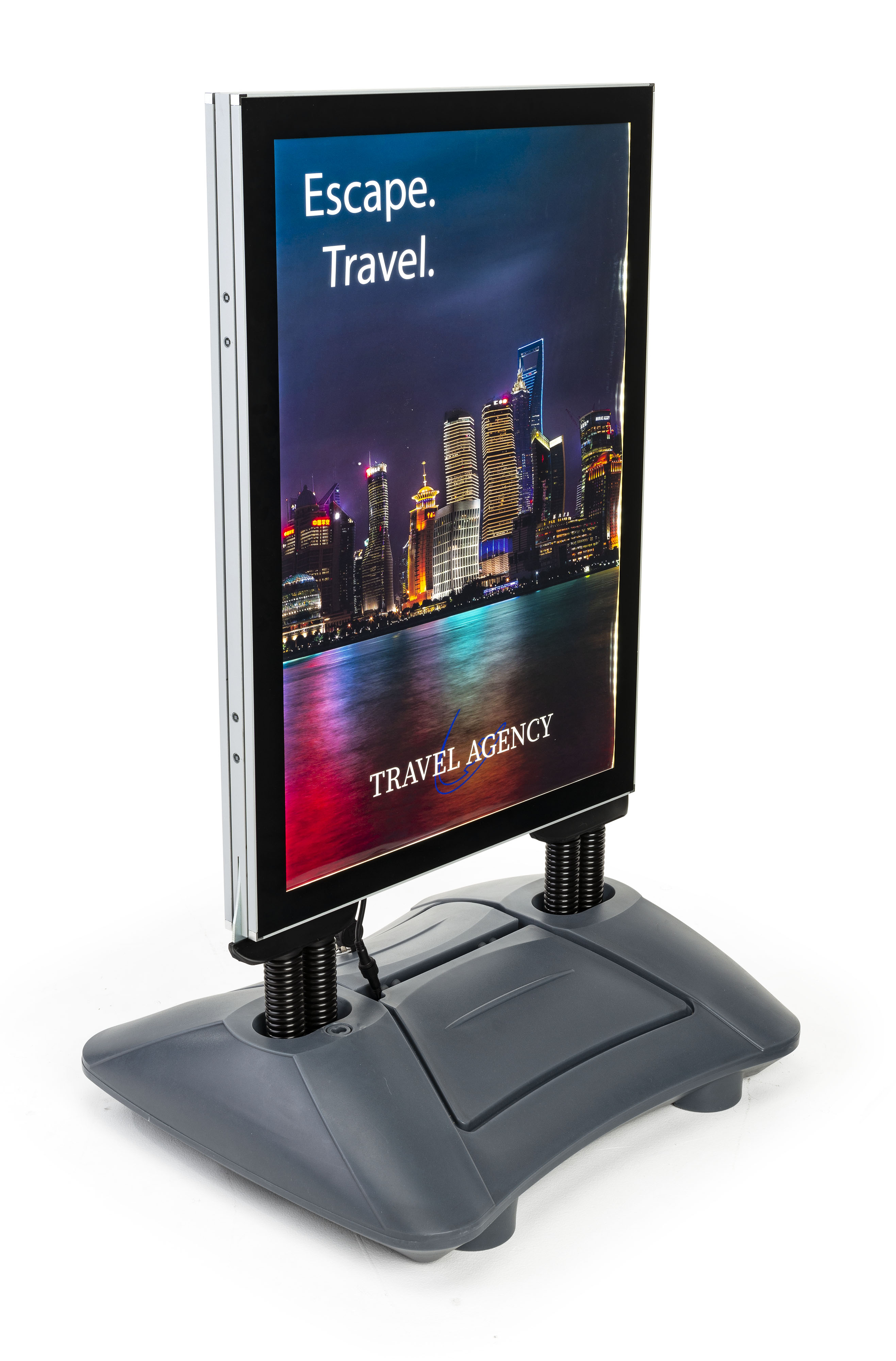 LED Illuminated Sidewalk Sign | 23” x 33” Personalized Graphics