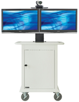 White Video Conferencing Trolley
