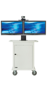 Powder Coated Video Conferencing Trolley