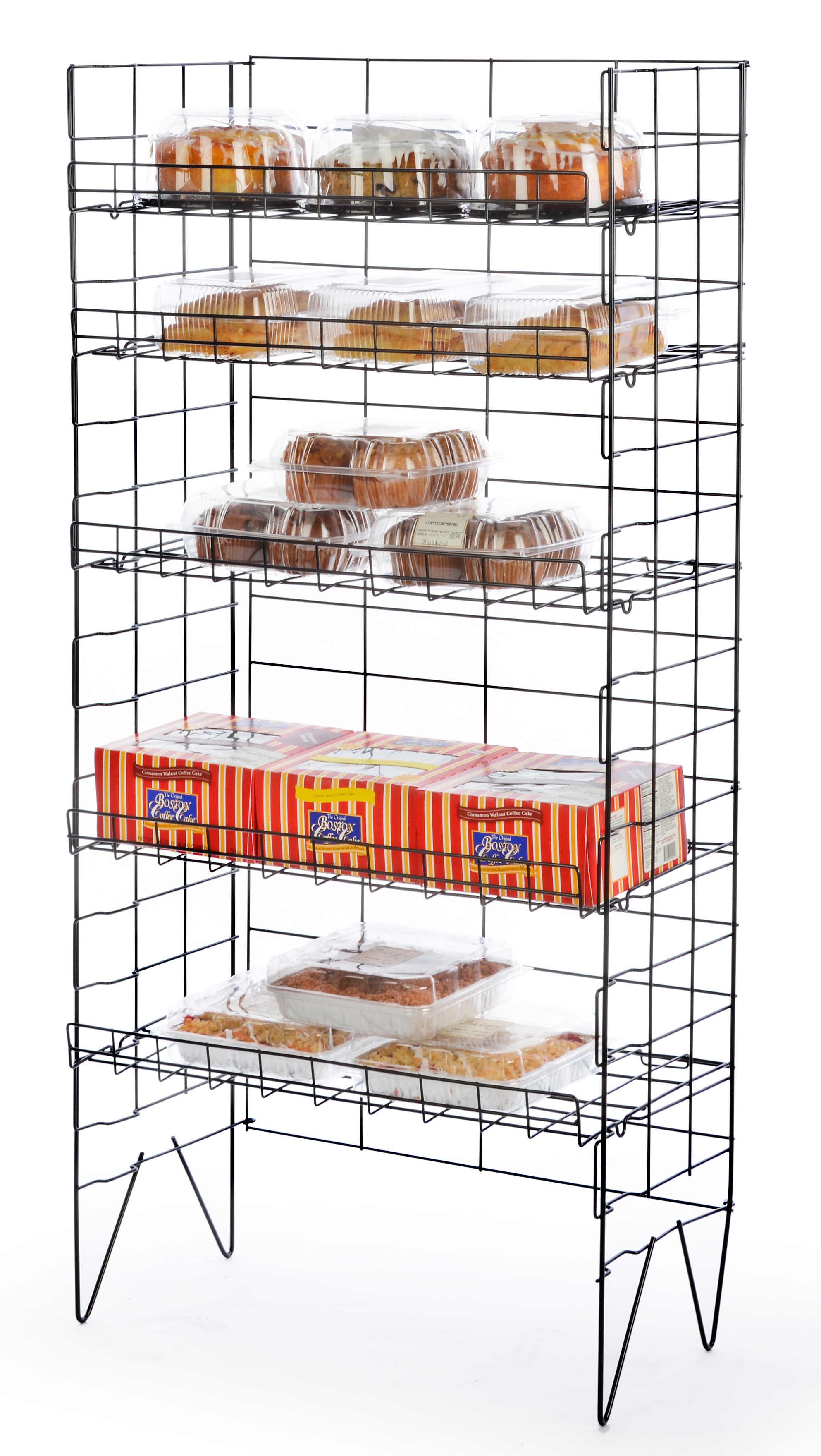 Movable Unit Bakery Tray Rack, 19 Shelves, Size: 24X24X72