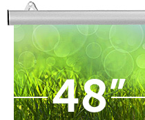 48 inch Snap Open Banner Hanging Rails