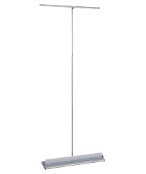 Banner stands without graphics