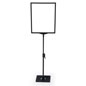 11" x 14" Counter Notice Stand with Height Adjustable Pole