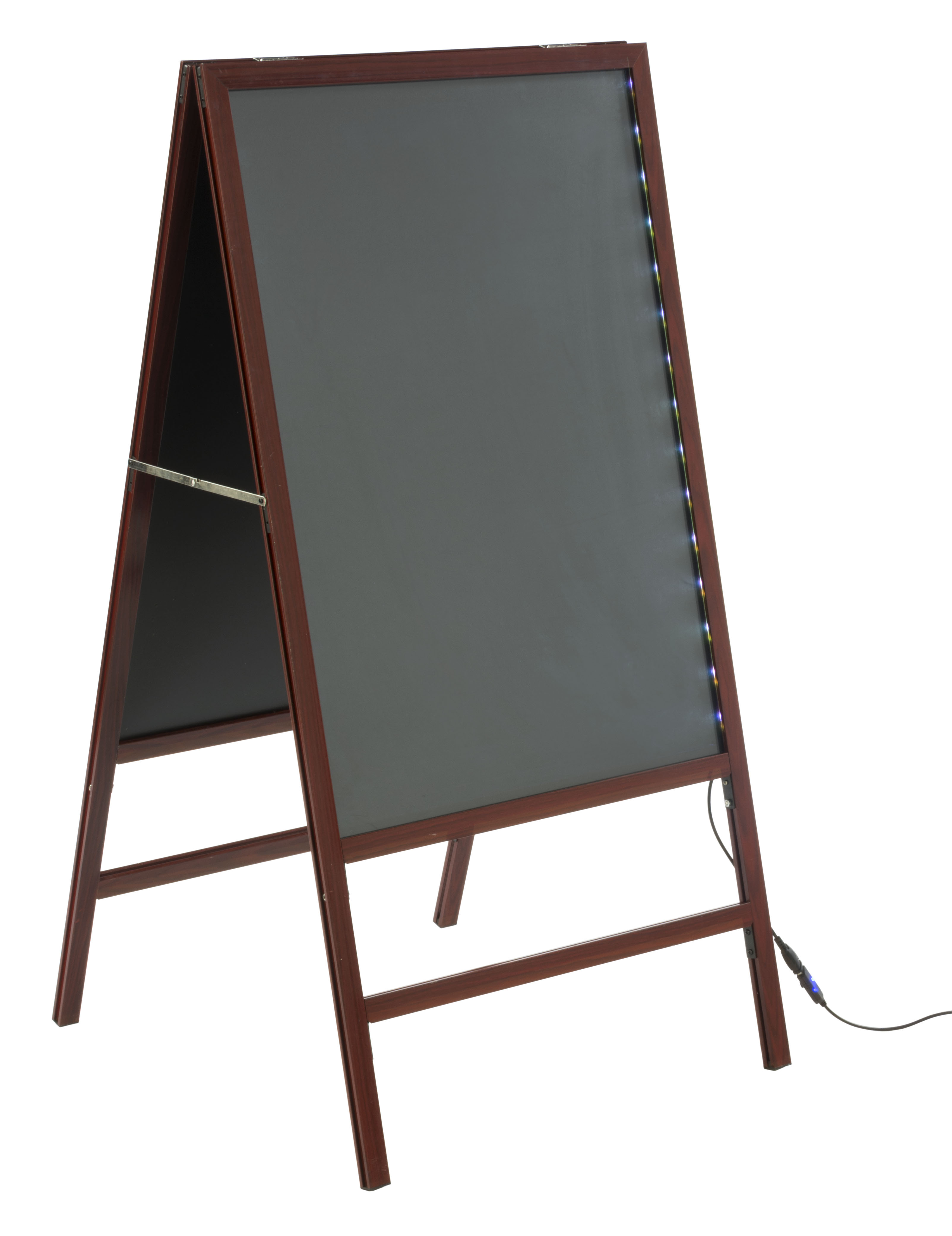 Dual-Sided LED Writing Board | Folding A-Frame Message Display ...