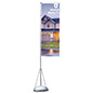Advertising flag with full color printing 