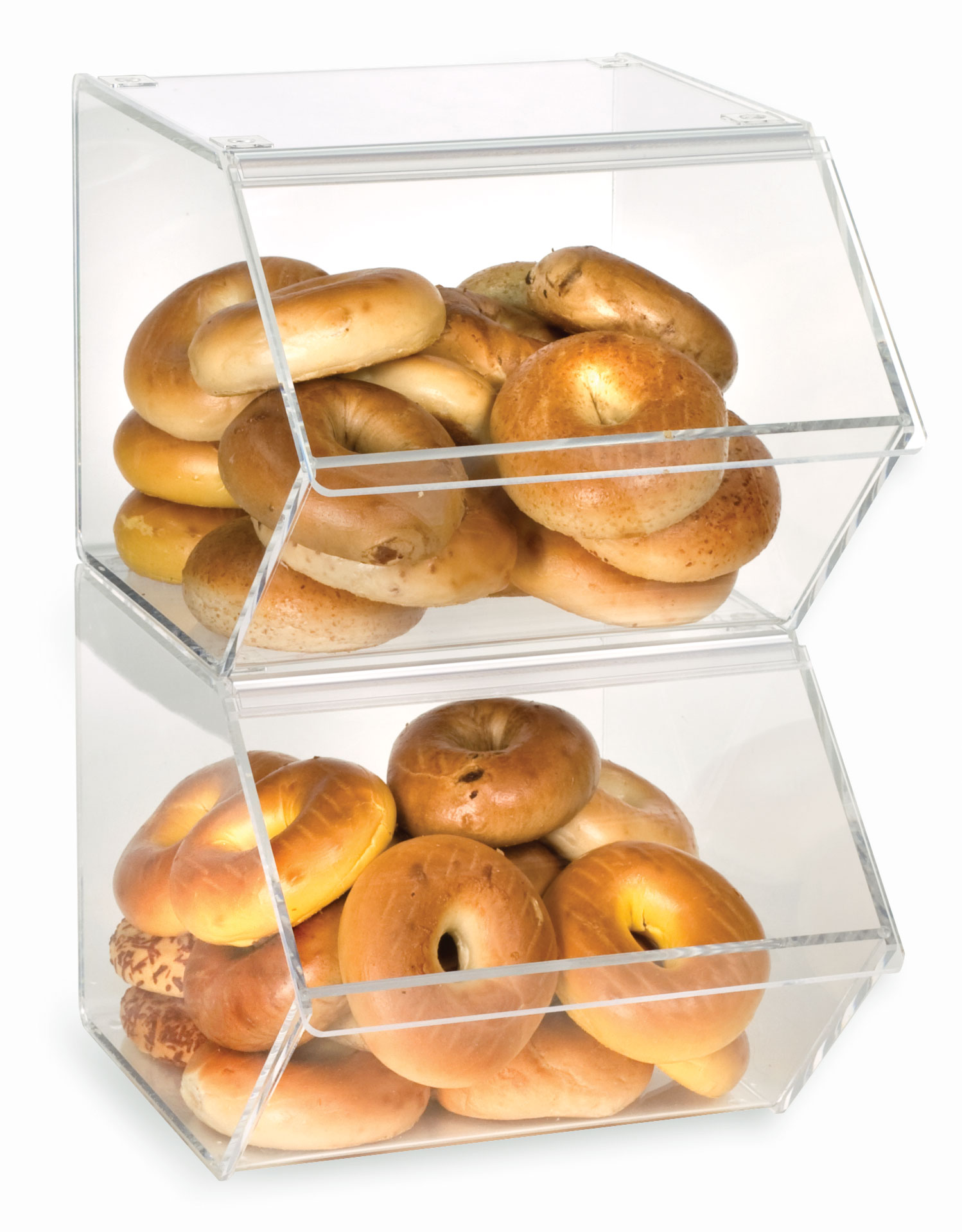 12"w Acrylic Display Bin w/ Lift-Open Door - Image 3